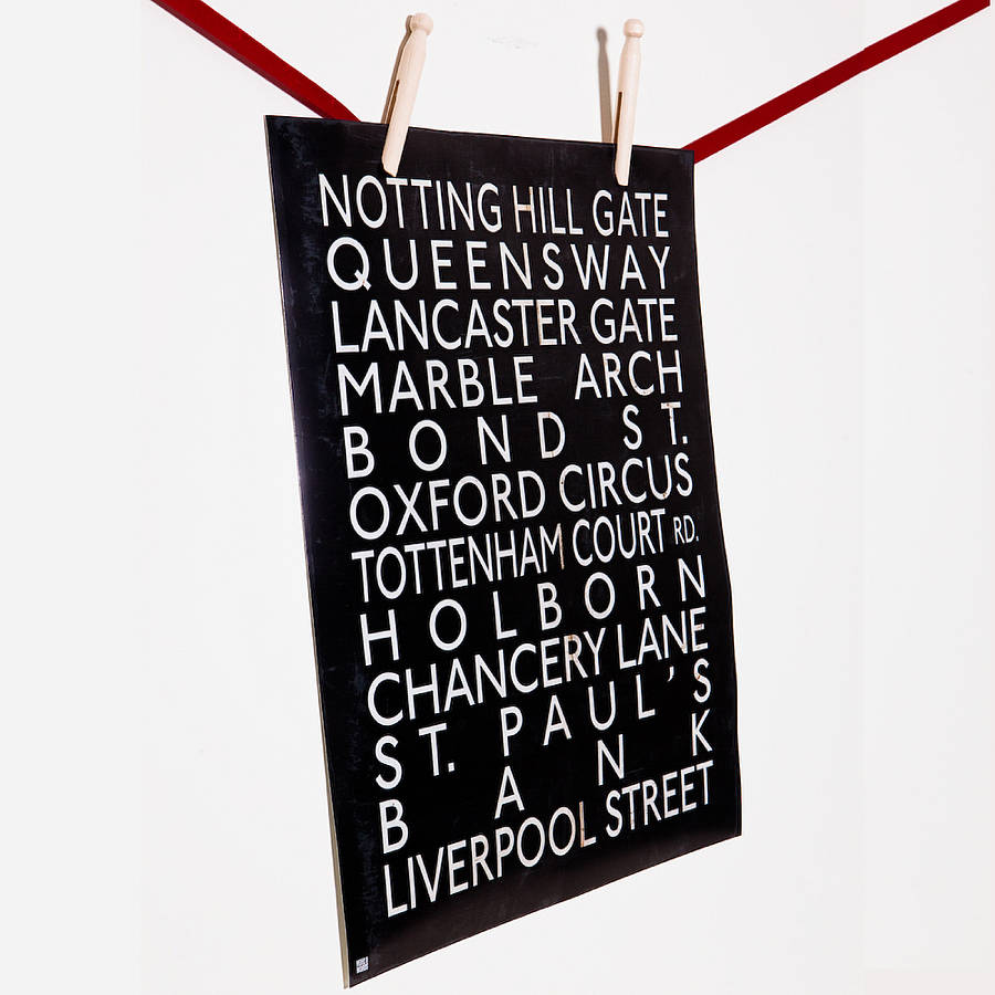 Destinations Bus Blind