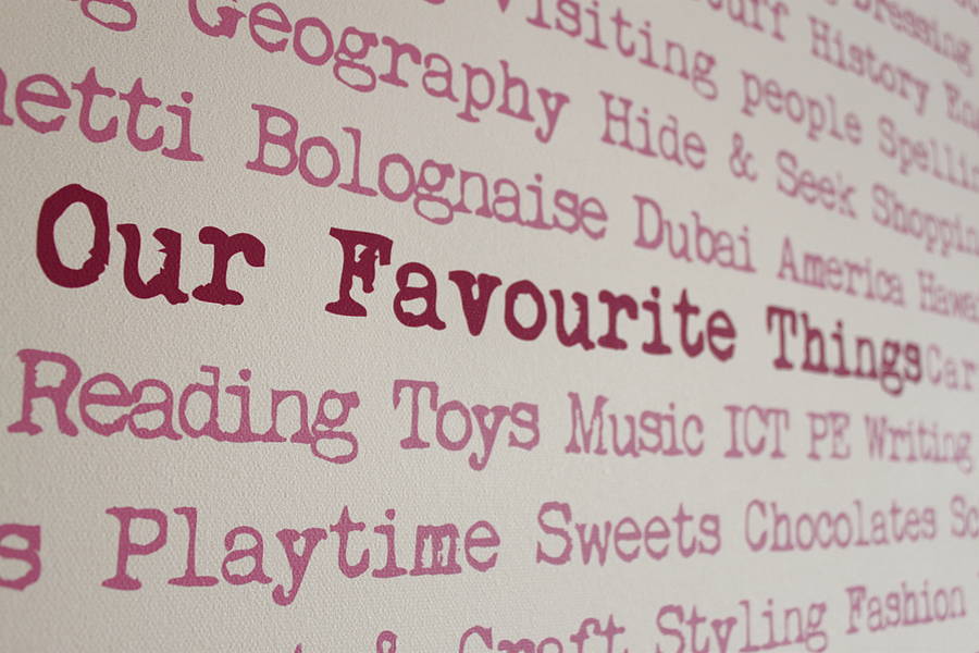Favourite Things