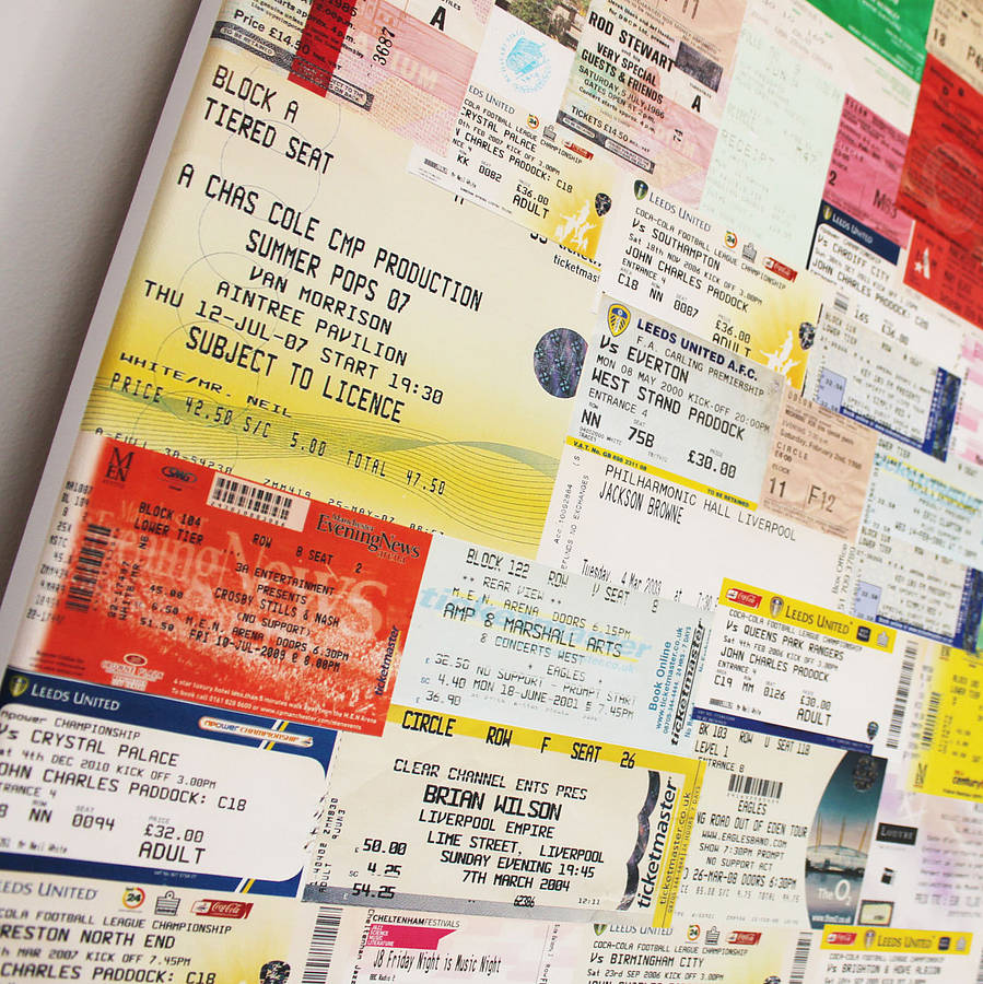 Your ‘Favourite Ticket Stub’