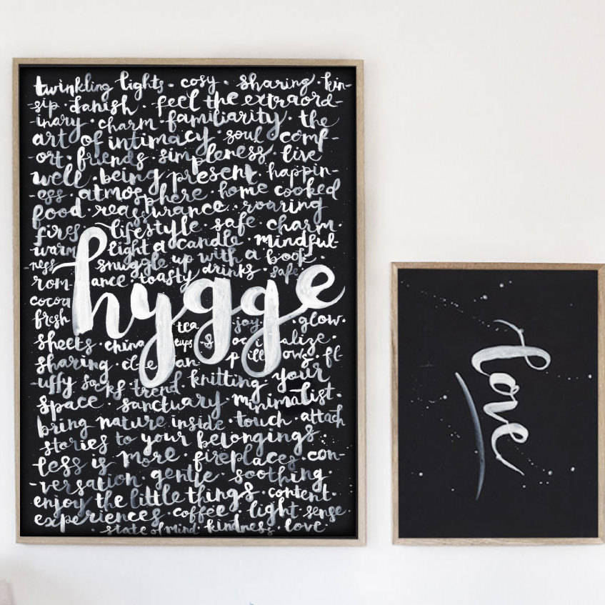 Hygge Fine Art Poster Print