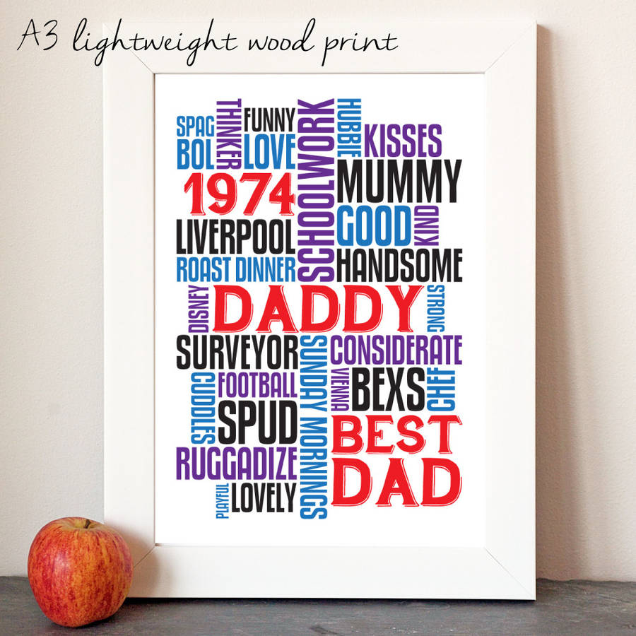 ‘Best Dad’ Print