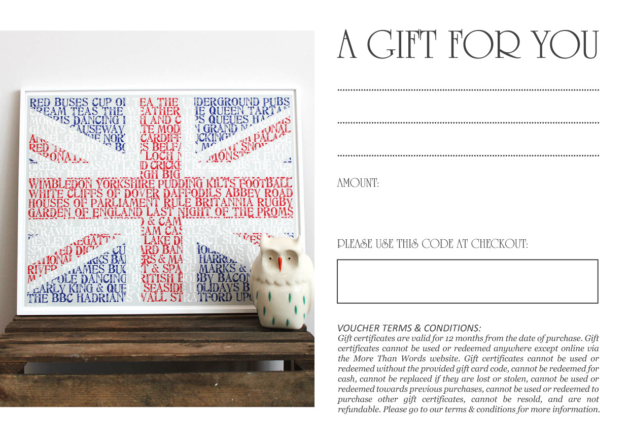 Gift Voucher Artwork
