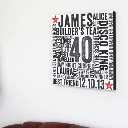 Birthday Block Design