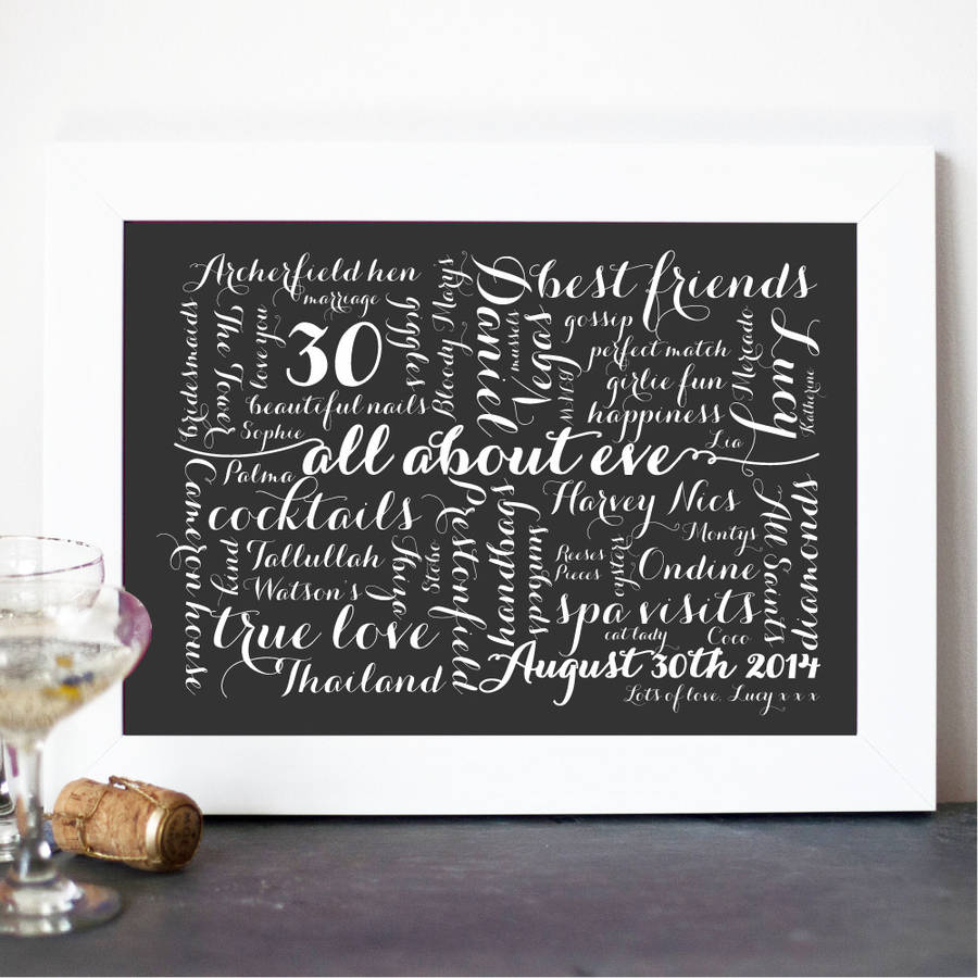 Calligraphy Style Birthday