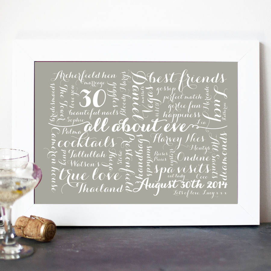 Calligraphy Style Birthday