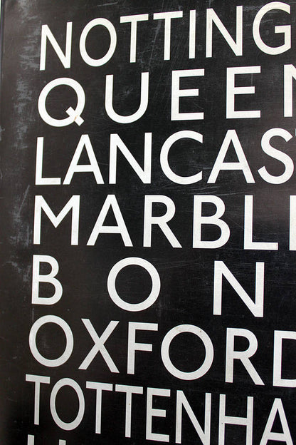 Destinations Bus Blind