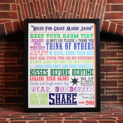 Family House Rules