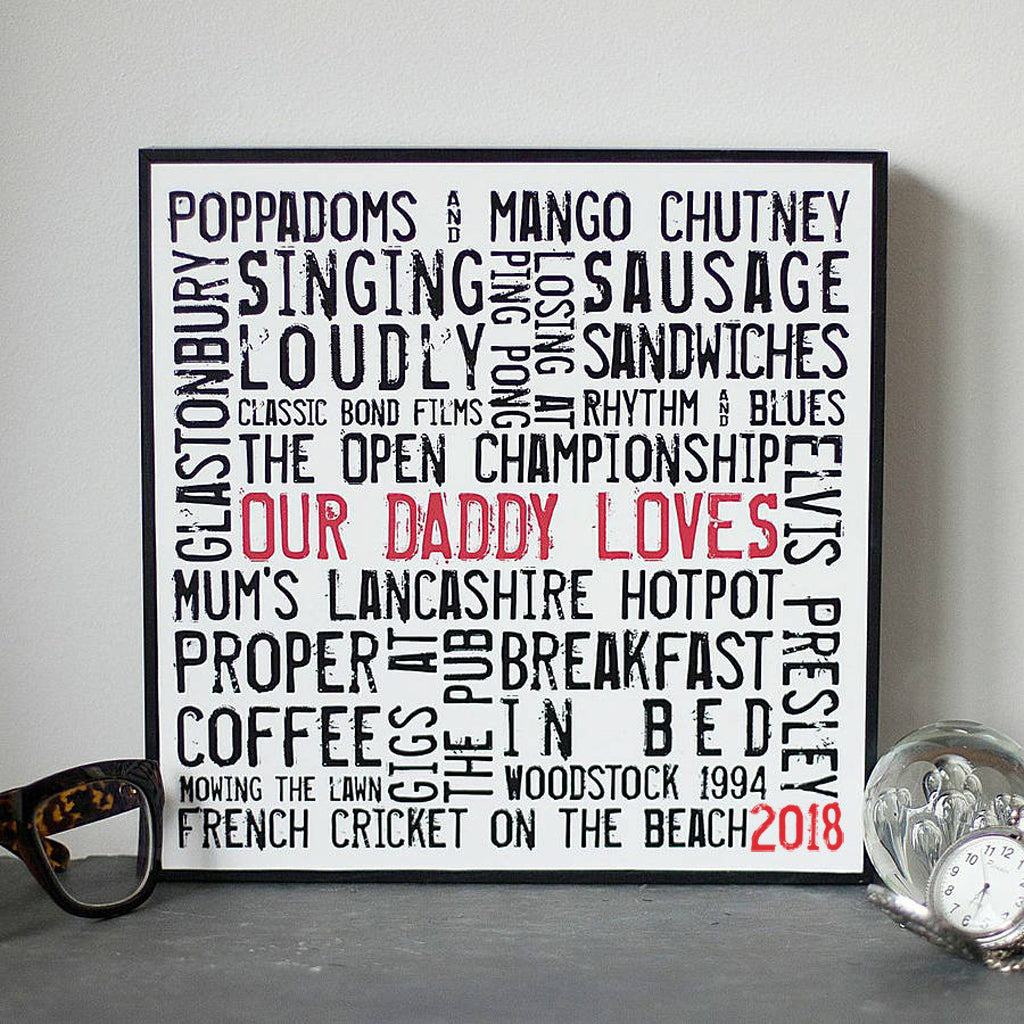 Personalised ‘Loves’