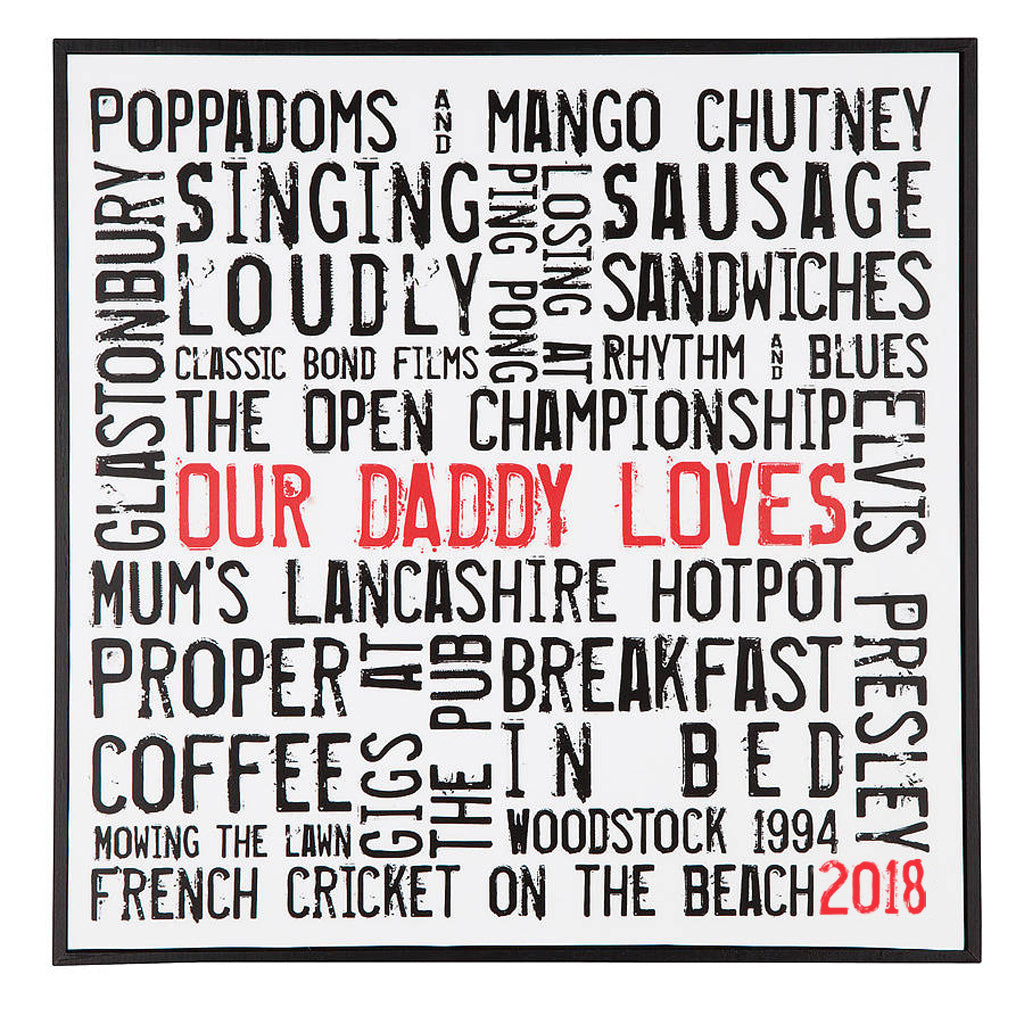Personalised ‘Loves’
