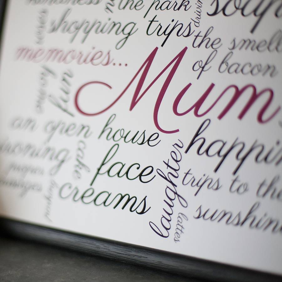 ‘Memories Of Mum’