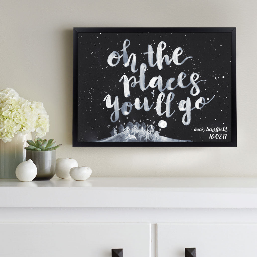 Personalised ‘Oh the Places You’ll Go’