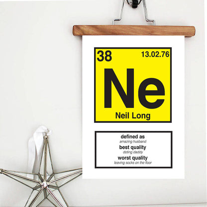 Periodic Table print