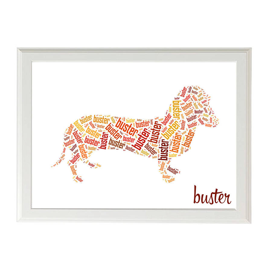 Pet Silhouette Print