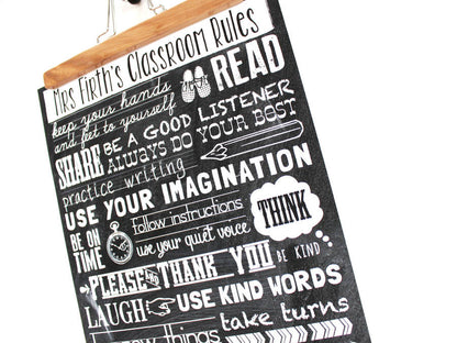 Teacher Classroom Rules
