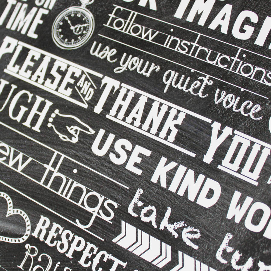 Teacher Classroom Rules
