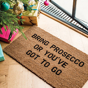 Bring Prosecco Doormat