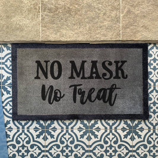 Halloween ‘No Mask, No Treat’ Internal Doormat