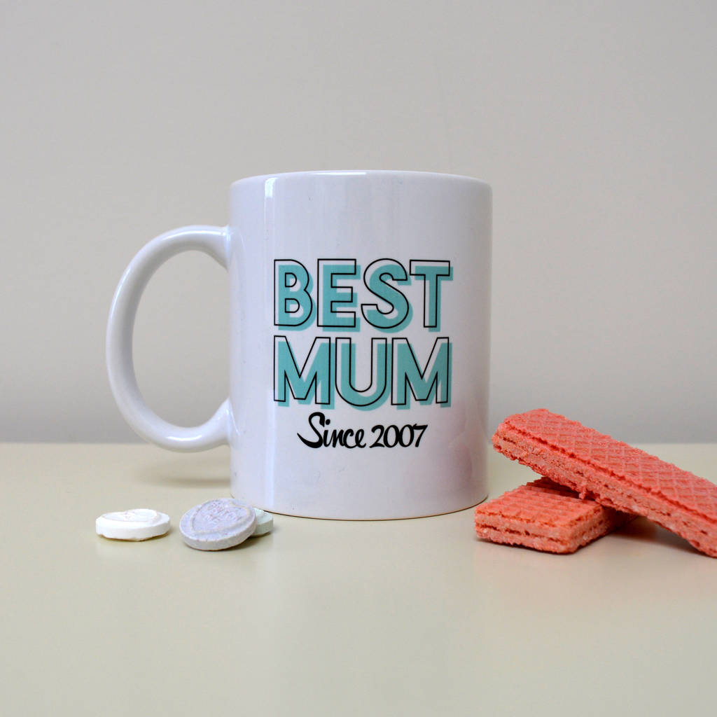‘Best Mum’ Mug Gift