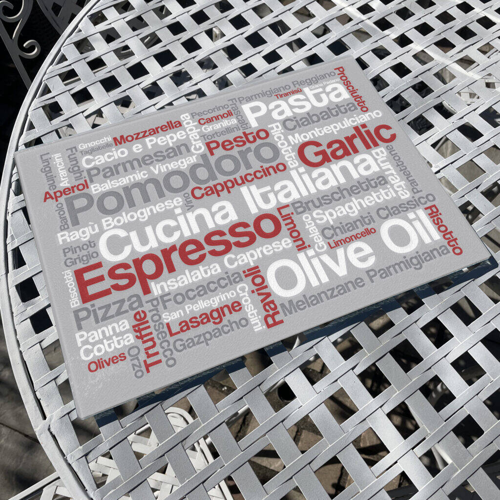 Personalised Glass Chopping Board