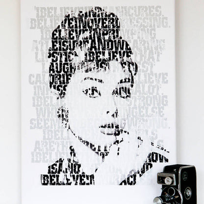 ‘I Believe’ Audrey Hepburn Print