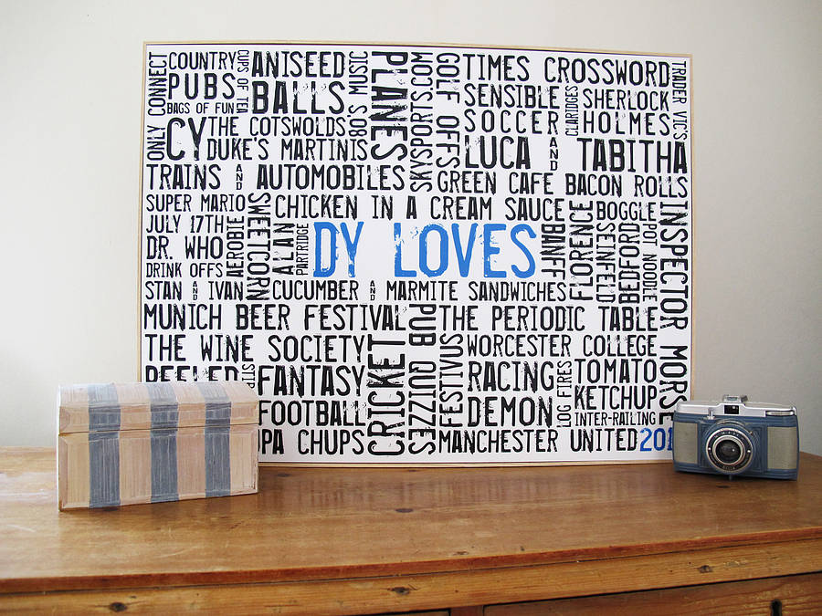Personalised ‘Loves’