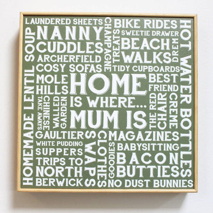 ‘Home is where’