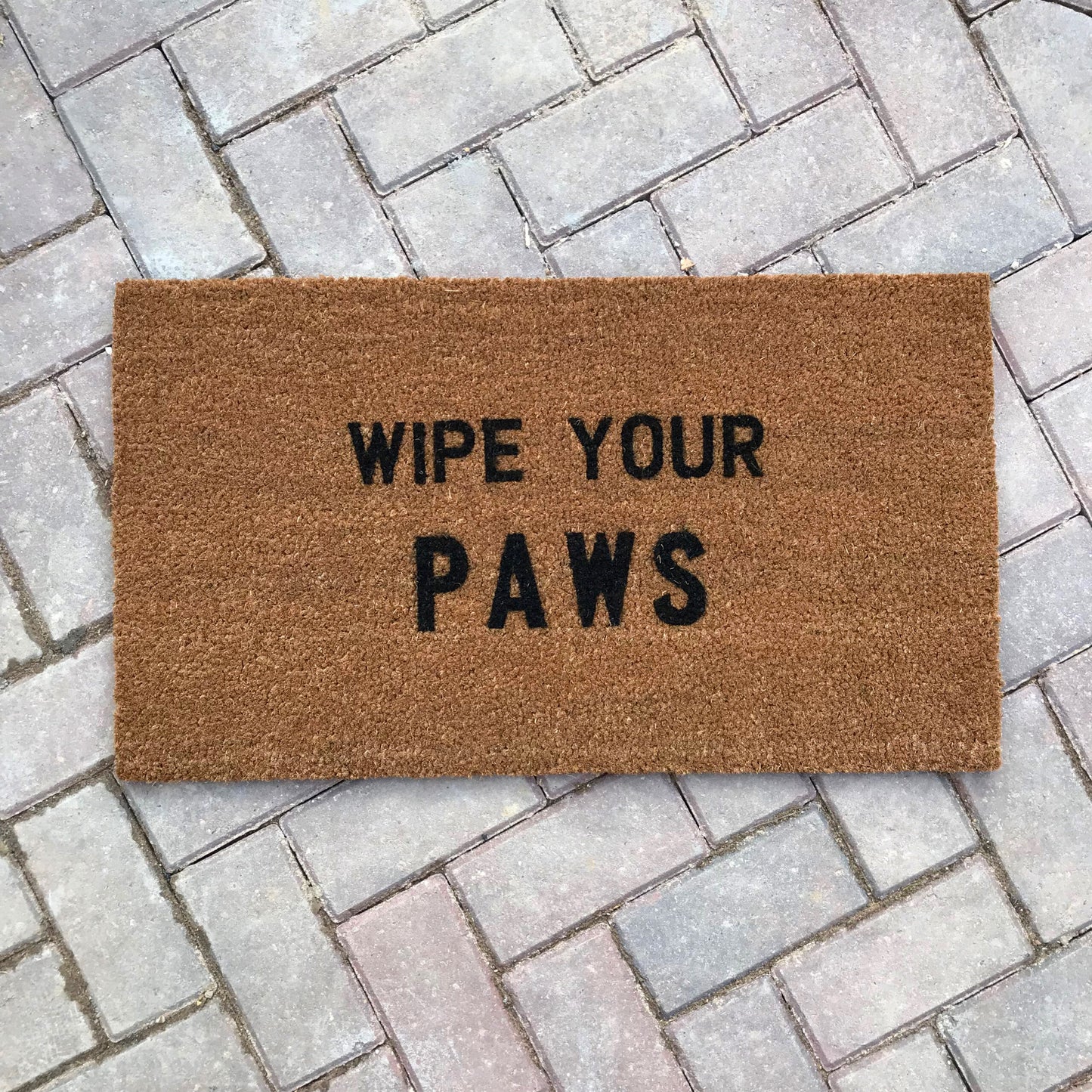 ‘Wipe Your PAWS’ Doormat