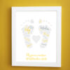 new baby personalised print